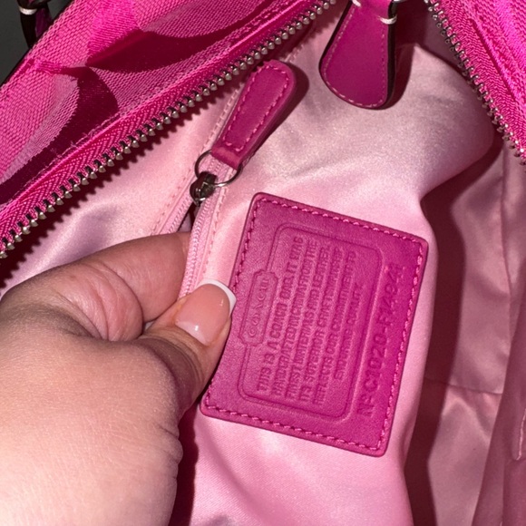 ❤️SOLD❤️Pink Vintage Coach Women's Bag - Picture 5 of 5